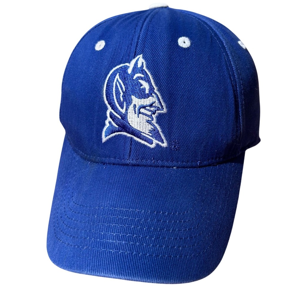Vintage‎ Duke Blue Devils Hat Unisex OSFM Blue Y2K Captivating Headgear